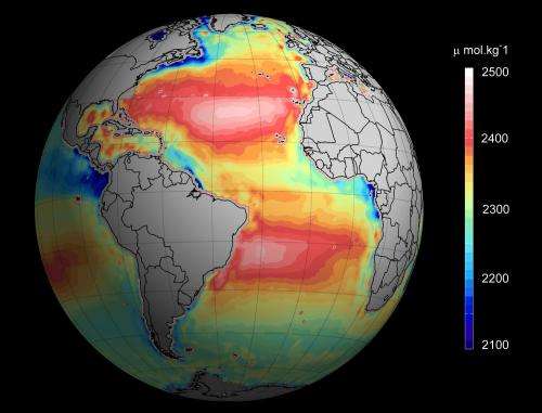 Satellite images reveal ocean acidification from space