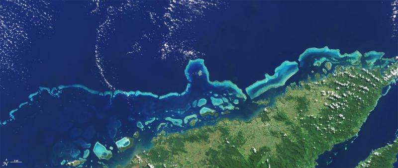Satellites enable coral reef science leap from Darwin to online