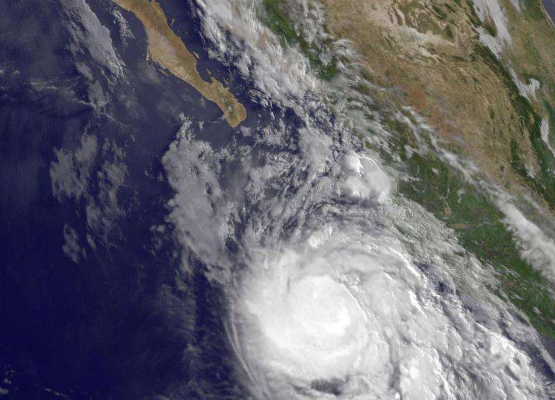 Satellites see Hurricane Dolores more organized