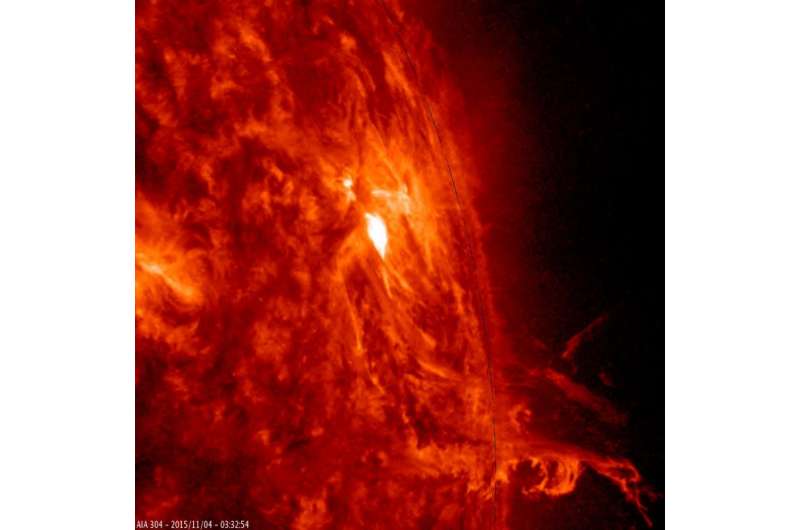 SDO sees active region outbursts