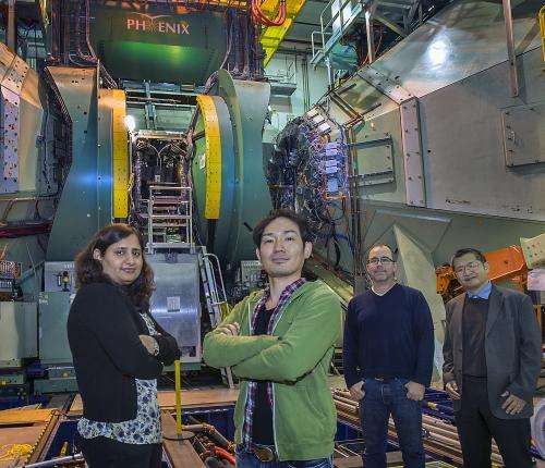 Searching for signs of a force from the 'dark side' in particle collisions at RHIC