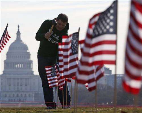 Senate takes up bill to lower suicide rate among vets