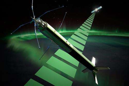 Sending a rocket through the northern lights, and live-blogging the attempt