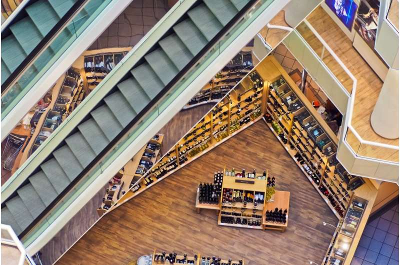 Shopping mall design could nudge shoplifters into doing the right thing – here's how