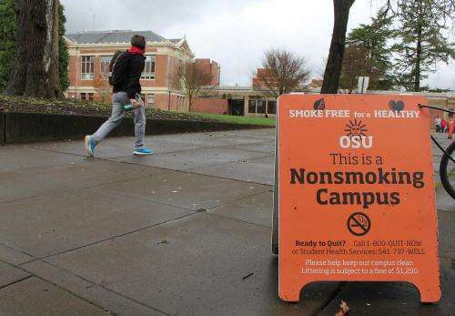 Smoke-free campus policy enjoys wide support, new OSU research shows