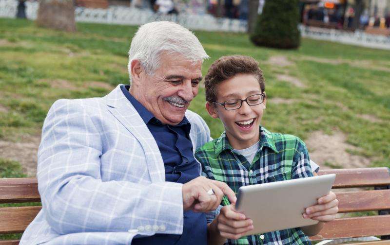Socializing helps elderly modify interactions