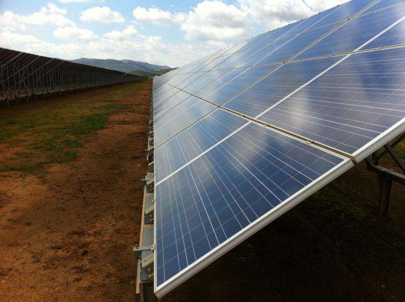Solar energy's land-use impact