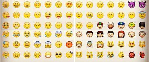 Some bilinguals use emoticons more when chatting in non-native language