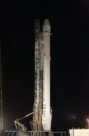 SpaceX aims for pre-dawn launch to the space station