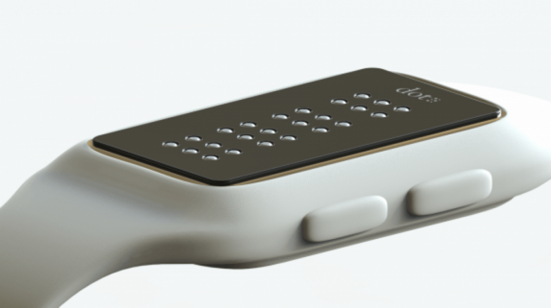 Startup team signals time for affordable smartwatch for blind