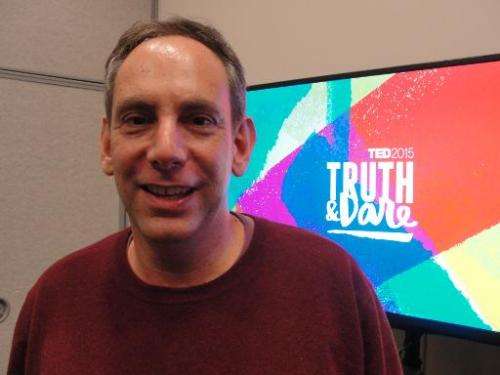 StoryCorps founder Dave Isay during the TED conference in Vancouver, Canada on March 17, 2015