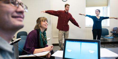 Students master math through movement using Kinect for Windows