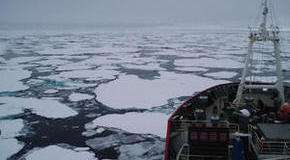 Submarine data used to investigate turbulence beneath Arctic ice