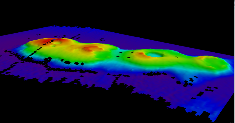 Submerged volcano cluster discovered off coast of Sydney