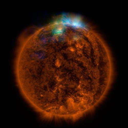 A new space instrument captures its first solar eruption Sun
