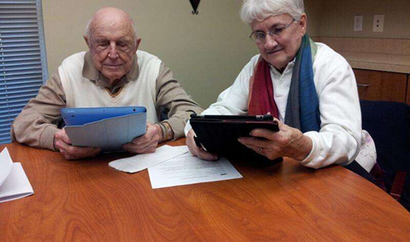 Tablets can help elderly cross the 'digital divide'