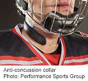 Team unveils neck collar that could protect athletes from mTBI