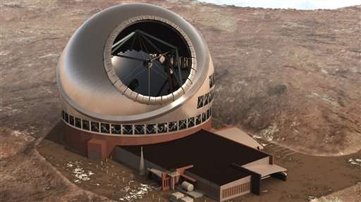 Telescope backers to resume construction on Hawaii Island