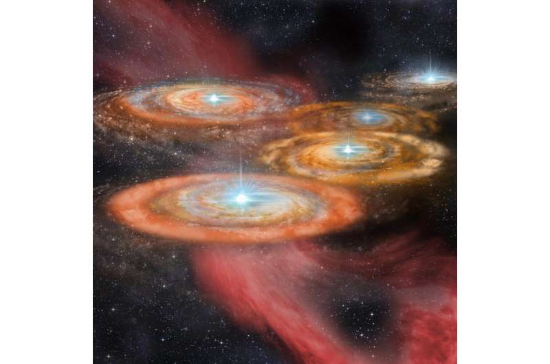 The clusters of monster stars that lit up the early universe
