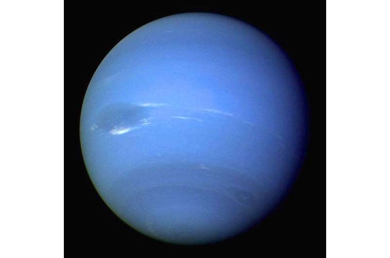 The gas (and ice) giant Neptune