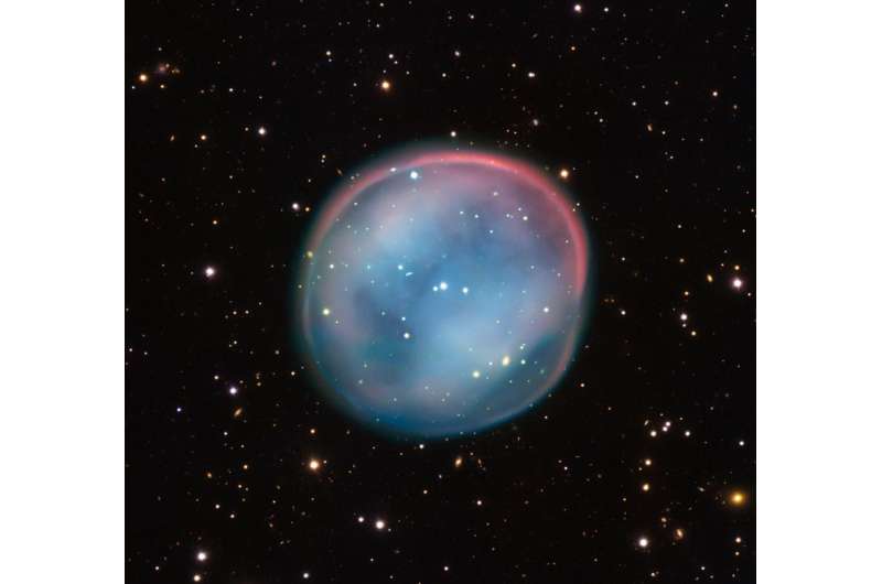 The ghost of a dying star