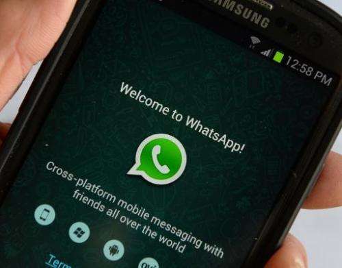 The popular mobile messaging application WhatsApp, acquired by Facebook last year for nearly $22 billion, unveiled a new service