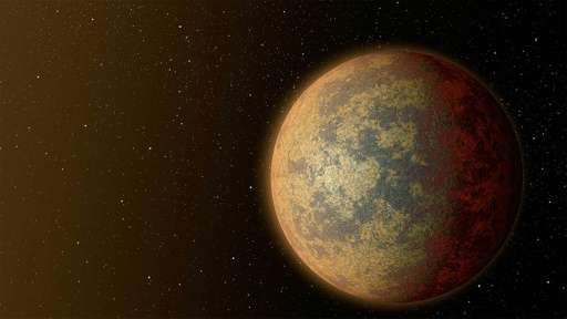 This artist's rendition released by NASA on July 30, 2015 shows one possible appearance for the planet HD 219134b