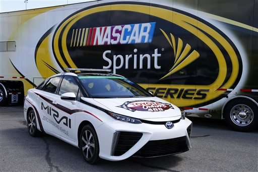 Toyota to provide first hydrogen-fueled pace car