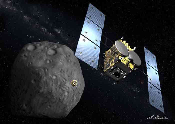 Tracking Japan’s asteroid impact mission