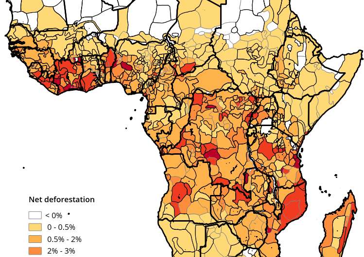 ‘Traditional authority’ linked to rates of deforestation in Africa