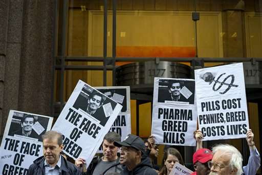 Turing reneges on drug price cut, rival's version sells well
