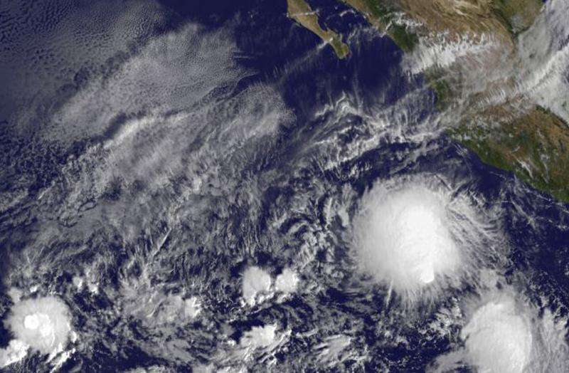 Twenty-first depression forms in eastern Pacific Ocean