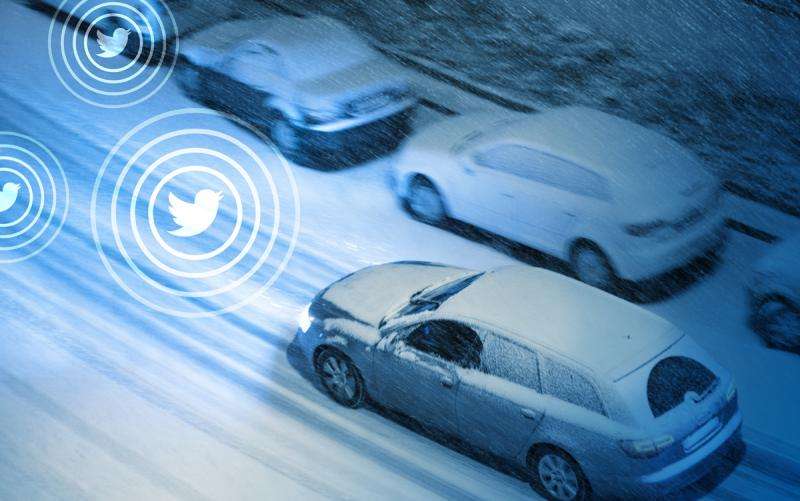 Twitter data can make roads safer during inclement weather