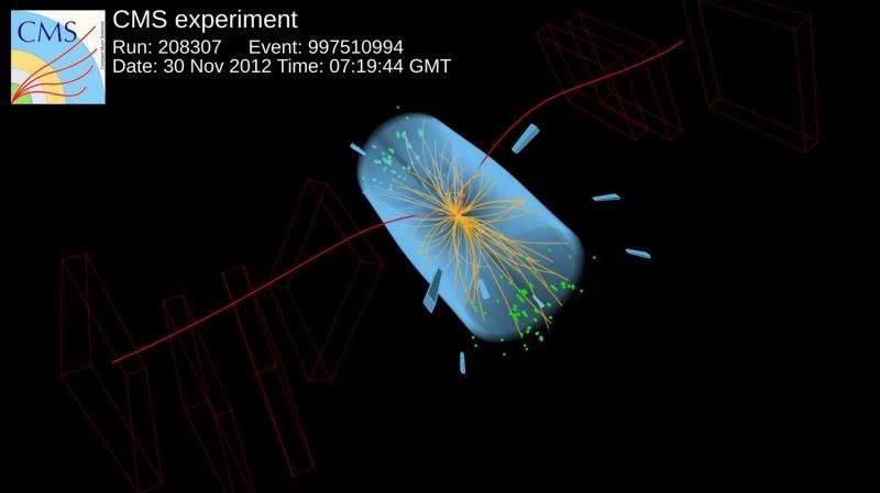Two Large Hadron Collider experiments first to observe rare subatomic process