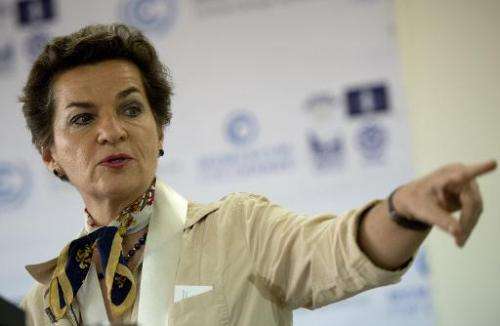 UNFCCC chief Christiana Figueres said she was pleased that &quot;many&quot; of the tabled contributions &quot;also speak to long