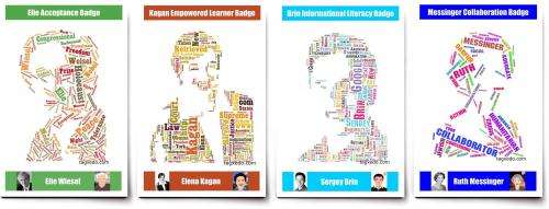 Use of 'digital badges' in schools would motivate students, research shows