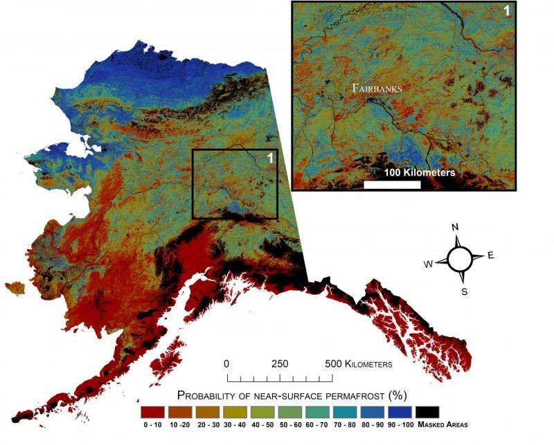 USGS projects large loss of Alaska permafrost by 2100