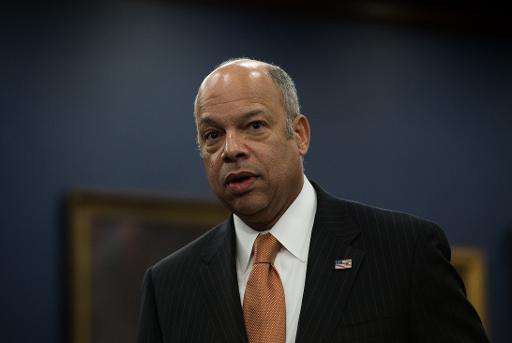 US Homeland Security Secretary Jeh Johnson, pictured in Washington, DC, on March 26, 2015, announced that his office is &quot;fi