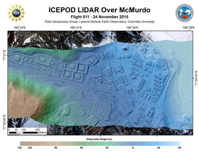 Using LiDAR to shine a light on Ross Ice Shelf