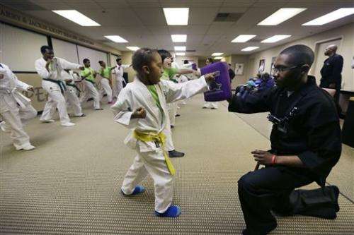 US martial arts program helps kids manage cancer pain