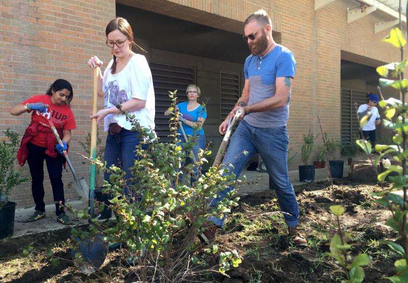 UTA landscape architect creating sustainable plantings through 'polycultures'