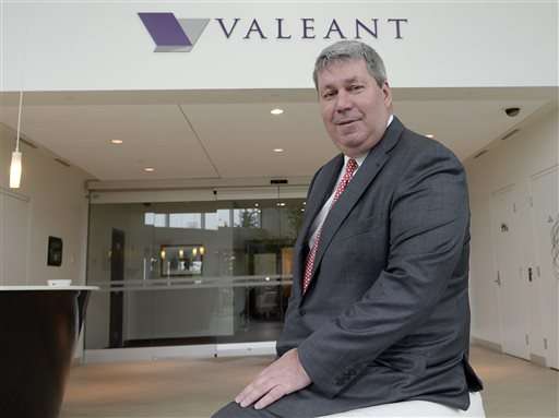 Valeant CEO takes medical leave