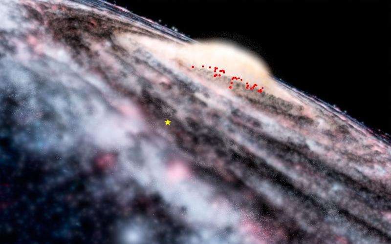VISTA discovers new component of Milky Way