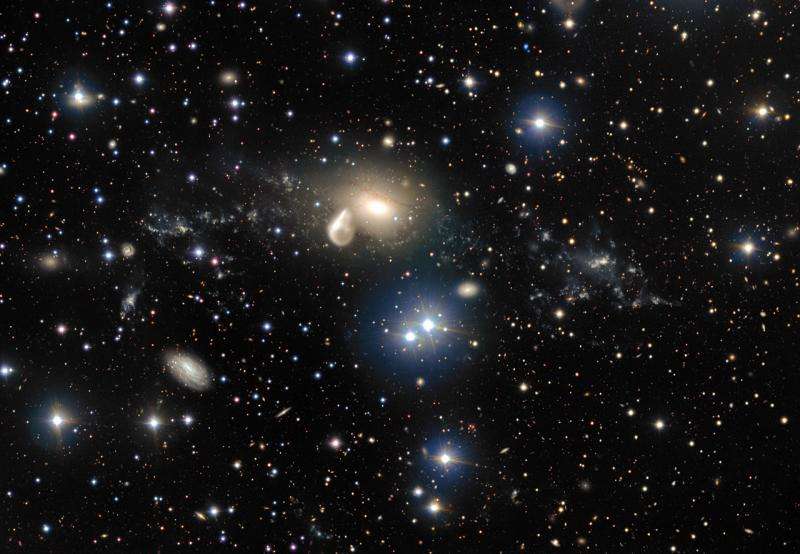VLT revisits a curious cosmic collision