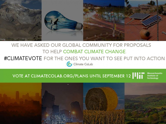 Voting open for top climate change innovations