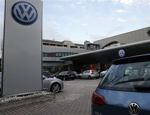 VW market share dips in Europe amid emissions scandal