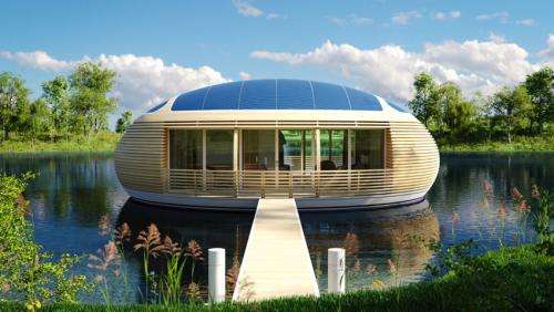 WaterNest 100: A pod-shaped vision of floating household