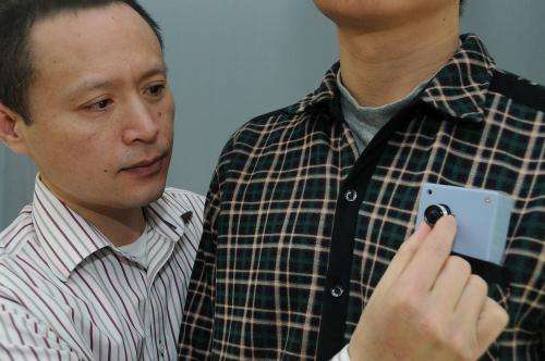 Wearable device helps vision-impaired avoid collision