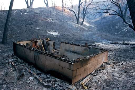 Western wildfires: Firefighters battle blazes in 4 states