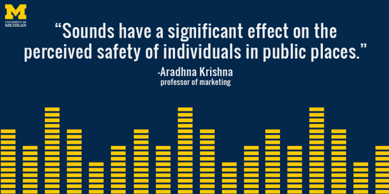 What sounds make us feel safe in public?